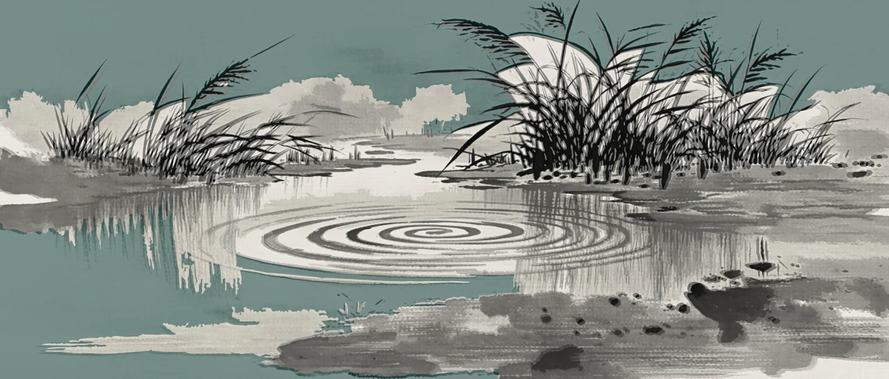 Charca de agua - Basho - Haiku