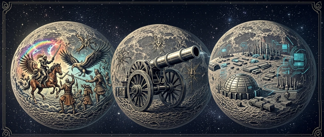 Visionario ¿Primer viaje a la luna en el siglo 2?